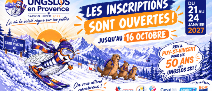 ouverture inscription pour le site